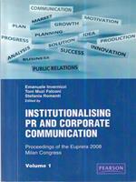 Institutionalising PR and Corporate Communication