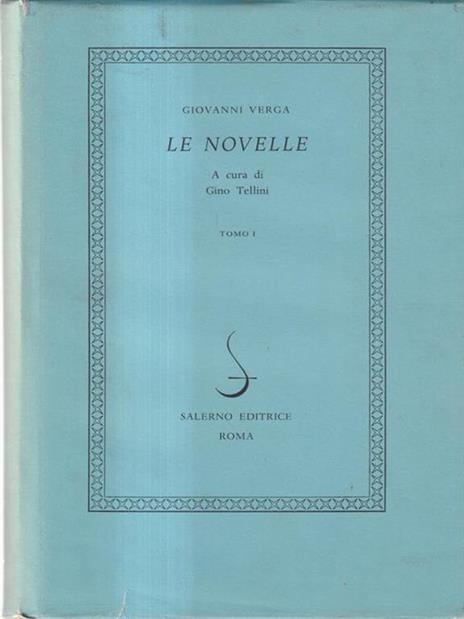 Le novelle. 2 Voll - Giovanni Verga - copertina