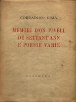 Memori d'on pivell de settant'ann e poesie varie