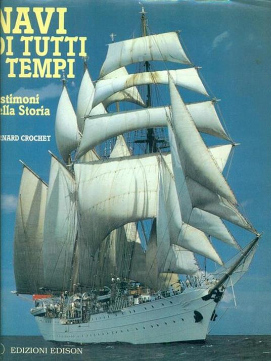 Navi di tutti i tempi - Bernard Crochet - copertina