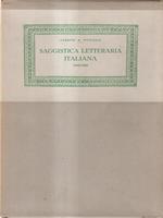 Saggistica Letteraria Italiana, Bibliografia Per Soggetti 1938-1952