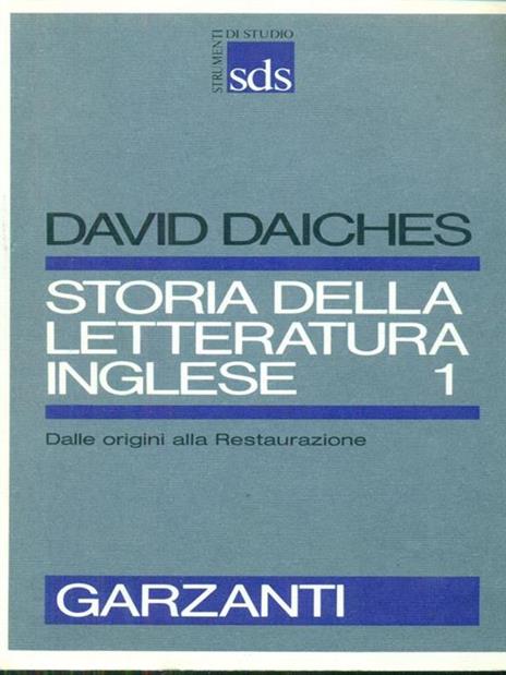 Storia della letteratura inglese. 3 volumi - David Daiches - 2