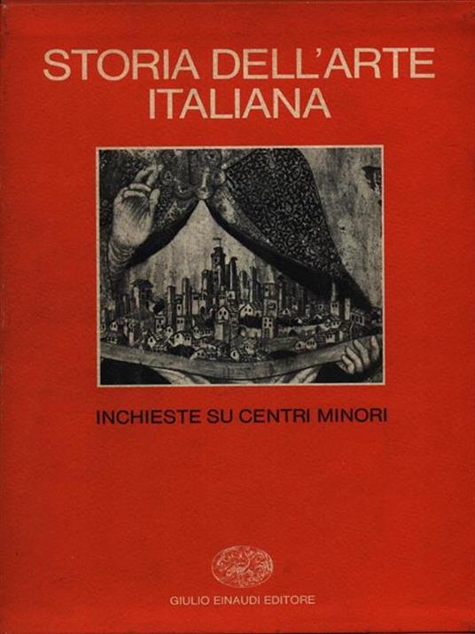 Storia dell'arte italiana - copertina
