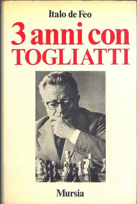 3 anni con Togliatti - Italo De Feo - copertina