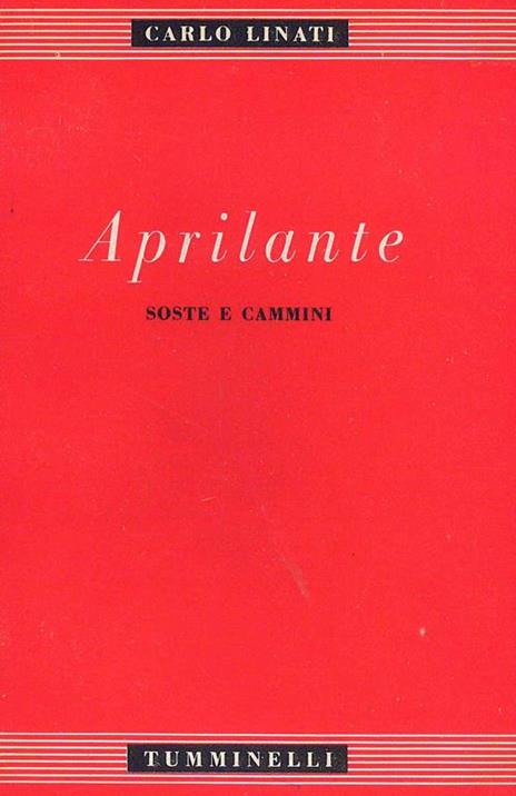 Aprilante - Carlo Linati - copertina