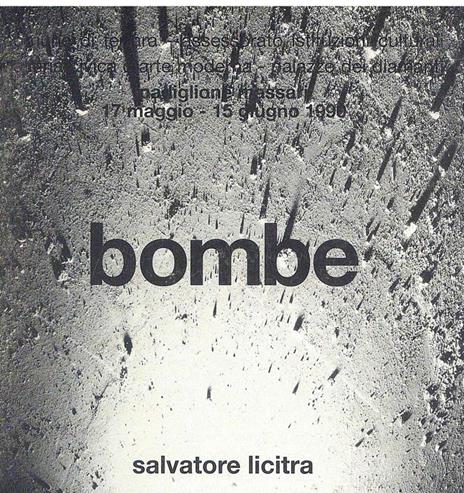 Bombe - Salvatore Licitra - copertina