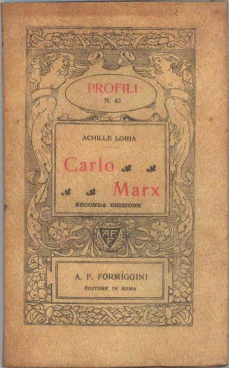 Carlo Marx - Achille Loria - 3