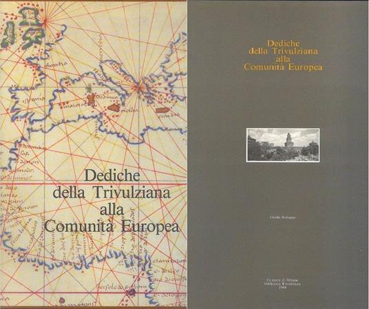 Dediche della Trivulziana alla Comunità Europea - Giulia Bologna - copertina