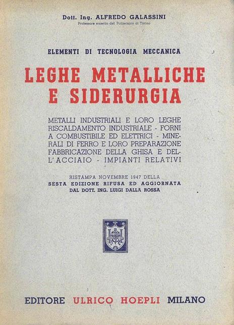 Leghe Metalliche e Siderurgia - 3