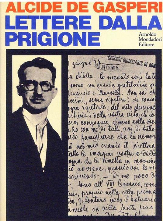 Lettere dalla prigione - Alcide De Gasperi - copertina