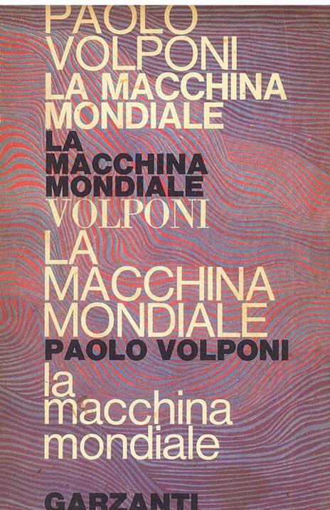 La Macchina mondiale - Paolo Volponi - copertina