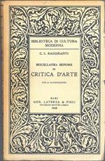 Miscellanea minore di critica d'arte