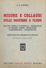 Misure e collaudi sulle macchine a fluido