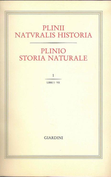 Naturalis Historia - copertina