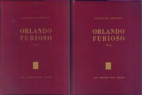 Orlando Furioso - Ludovico Ariosto - copertina