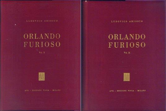 Orlando Furioso - Ludovico Ariosto - copertina