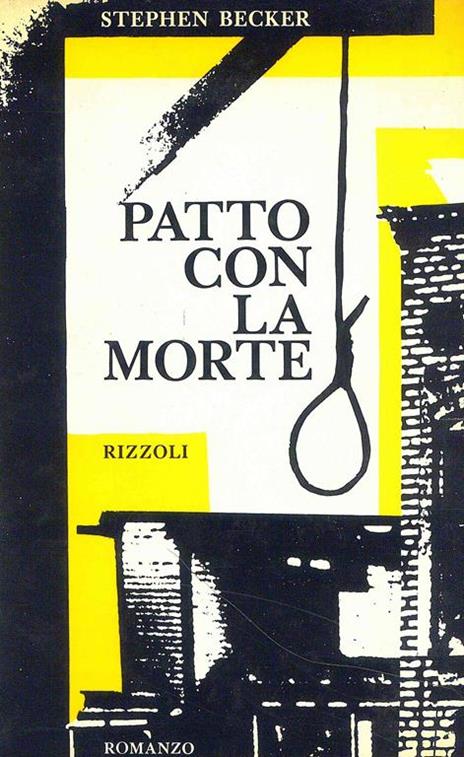 Patto con la morte - Stephen Becker - copertina