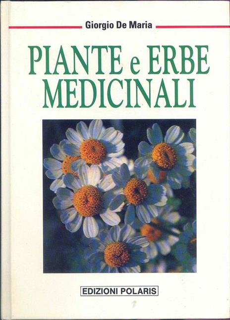 Piante e erbe medicinali - Giorgio De Maria - copertina