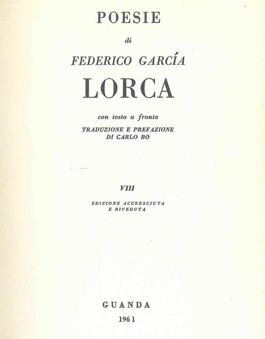 Poesie - Federico García Lorca - 2
