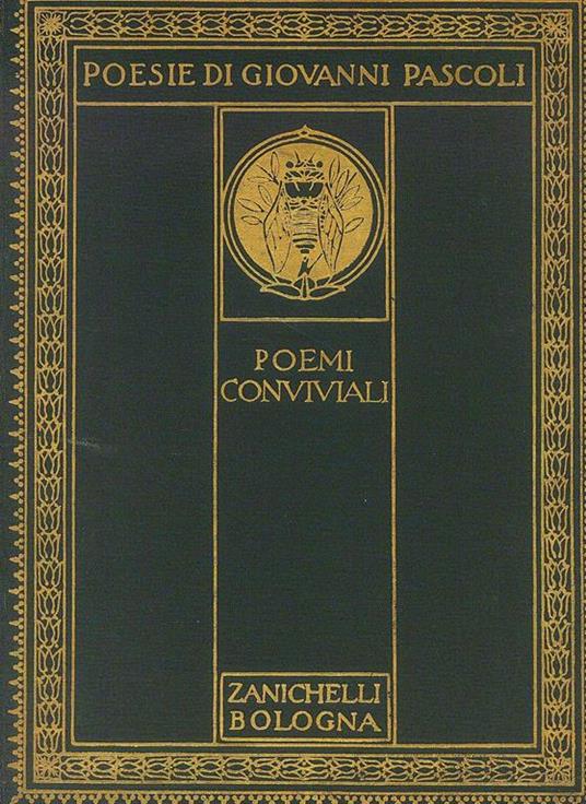 Poemi conviviali - Giovanni Pascoli - copertina