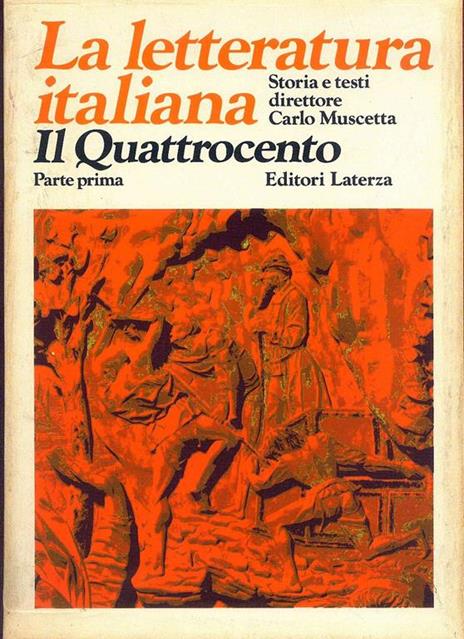 Il Quattrocento parte prima - Achille Tartaro - copertina