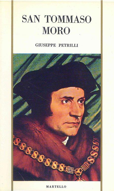 San Tommaso Moro - Giuseppe Petrilli - copertina