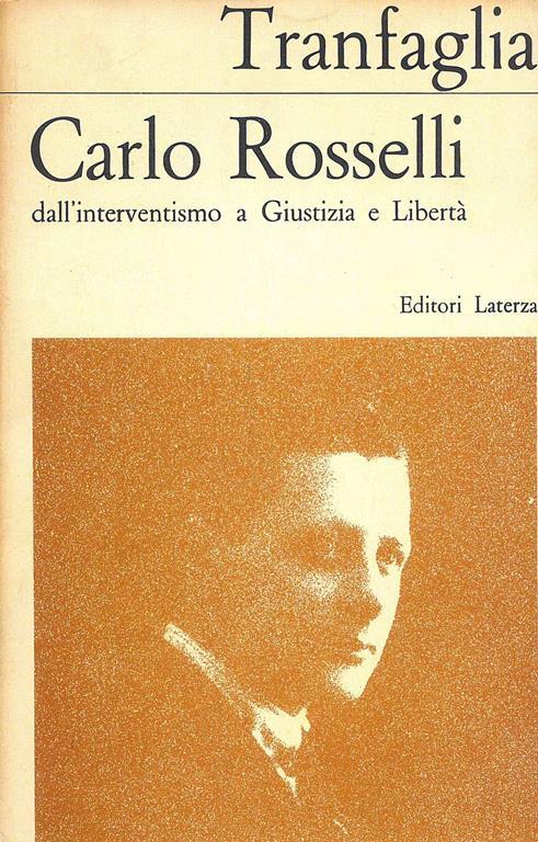 Carlo Rosselli - Nicola Tranfaglia - copertina