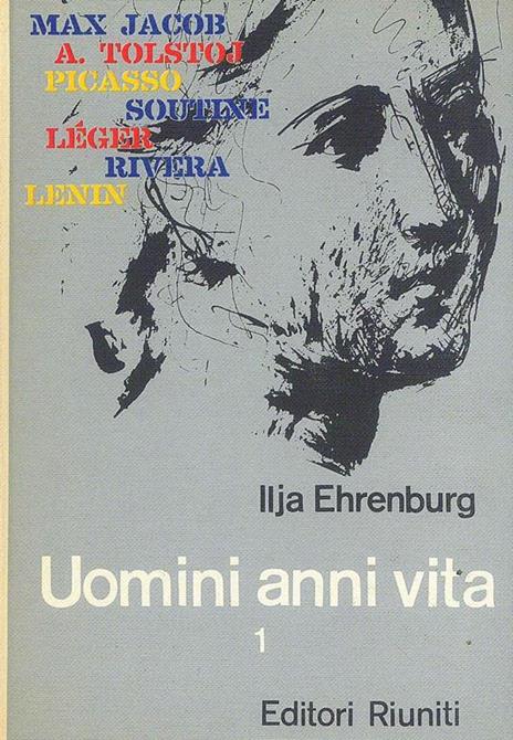 Uomini anni vita - Il'ja Ehrenburg - copertina