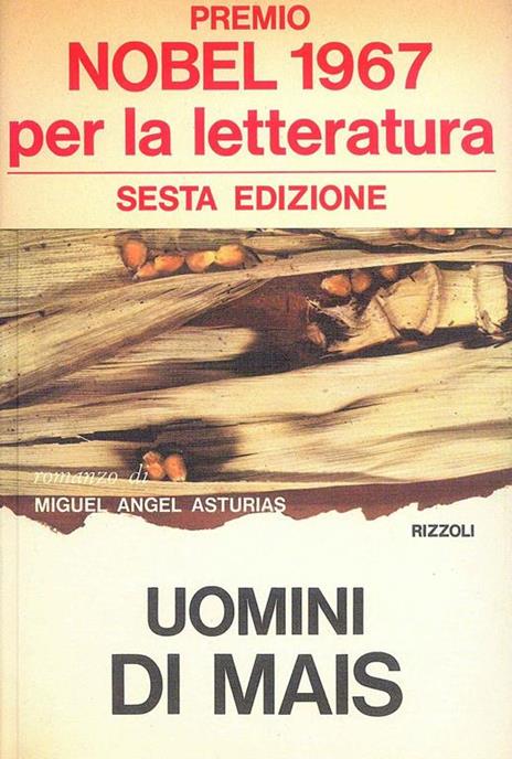 Uomini di mais - Miguel A. Asturias - copertina