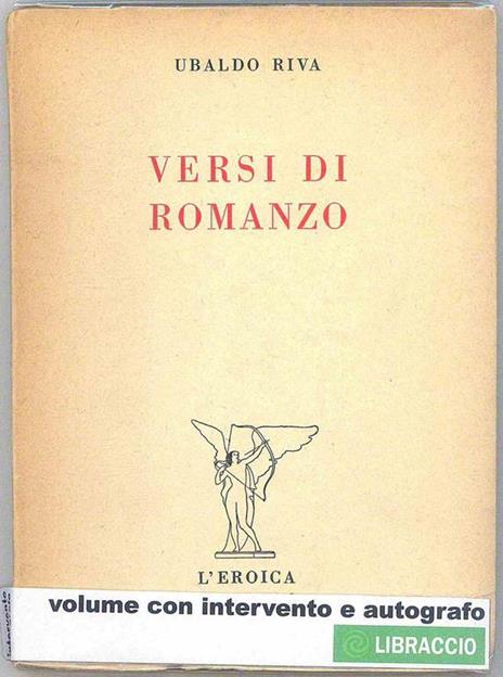 Versi di romanzo - Ubaldo Riva - 2