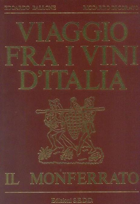 Viaggio fra i vini d'Italia - Il Monferrato - Edoardo Ballone - copertina