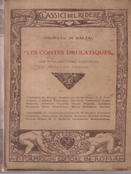 Les Contes drolatiques - Seconda decina - Honoré de Balzac - 2