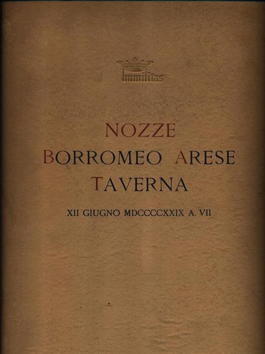 Nozze Borromeo Arese Taverna - Gilberto Galbiati - 2