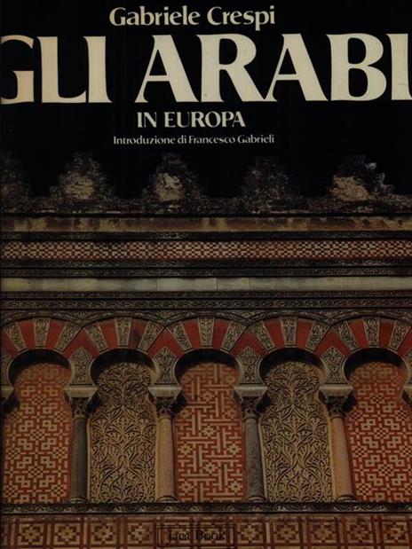 Gli arabi in Europa - Gabriele Crespi - copertina