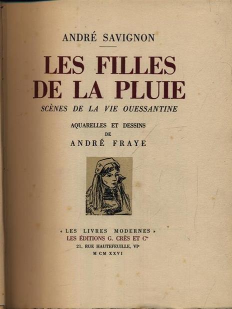 Les filles de la pluie - Andrè Savignon - 3