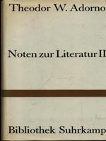 Noten zur literatur III