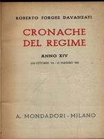 Cronache Del Regime vol. III Anno XIV