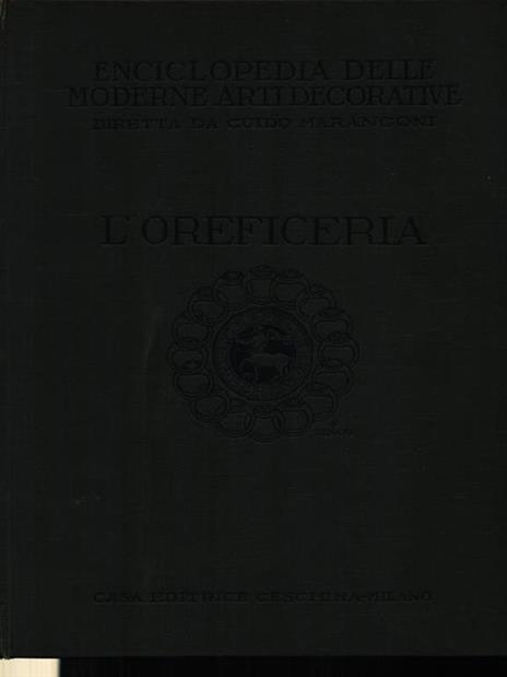 L' oreficeria - Carlo A. Felice - copertina