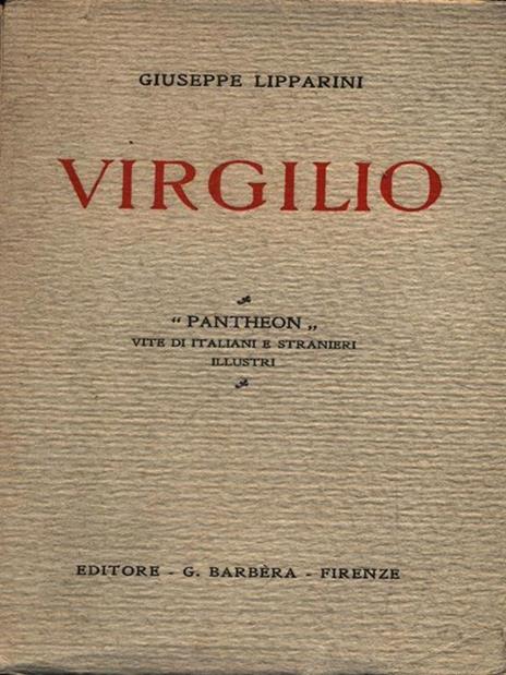 Virgilio - Giuseppe Lipparini - copertina
