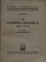 La guerra giudaica libri V-VI-VII