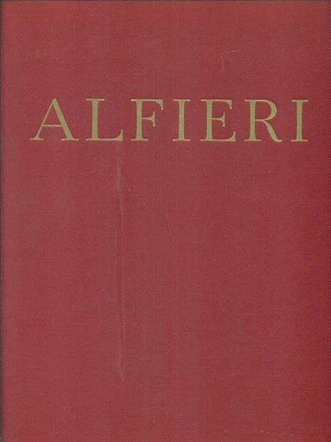 Alfieri - Giorgio Kaisserlian - copertina