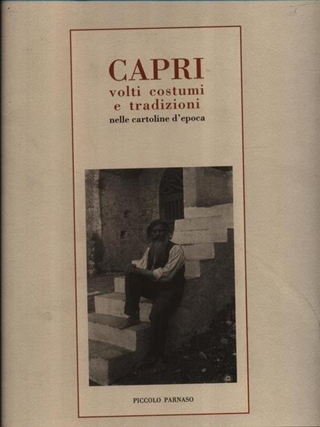 Capri volti costumi e tradizioni - Giovanni Schettino - copertina
