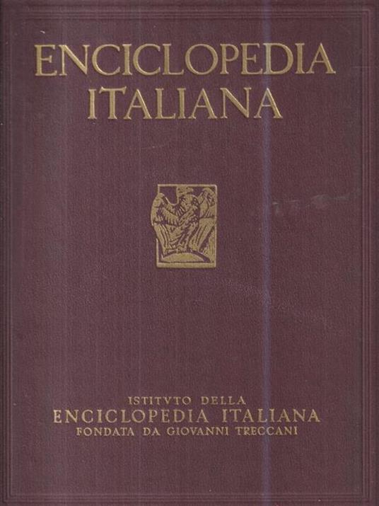 Enciclopedia italiana. Completa, con appendici fino al 2000 - Libro Usato -  Treccani - | IBS