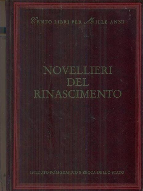 Novellieri del Rinascimento - Michele Prisco - copertina
