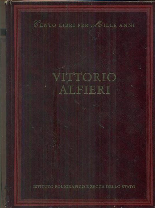 Vittorio Alfieri - Franco Ferrucci - copertina