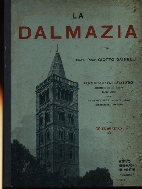Dalmazia - Giotto Dainelli - copertina