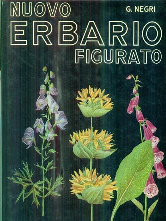 Nuovo erbario figurato - G. Negri - copertina