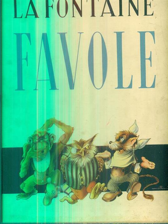 Favole - La fontaine - copertina