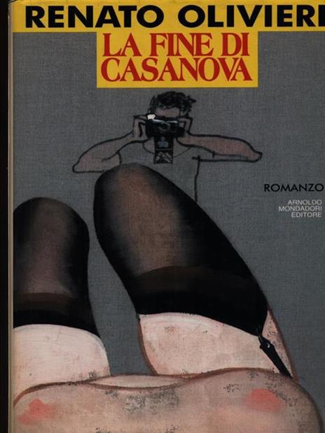 La fine di Casanova - Renato Olivieri - copertina