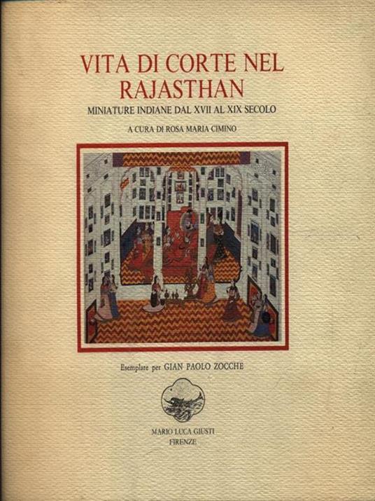 Vita di corte nel Rajasthan - R.M Cimino - copertina